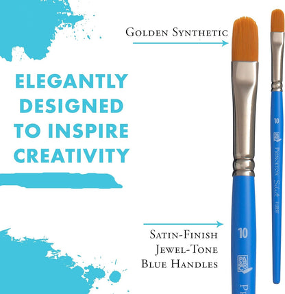 Princeton Artist Brush Select Synthetic Brush Filbert Size 10