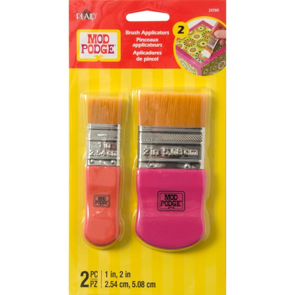 Mod Podge Brush Set 1" & 2" 2/Pkg