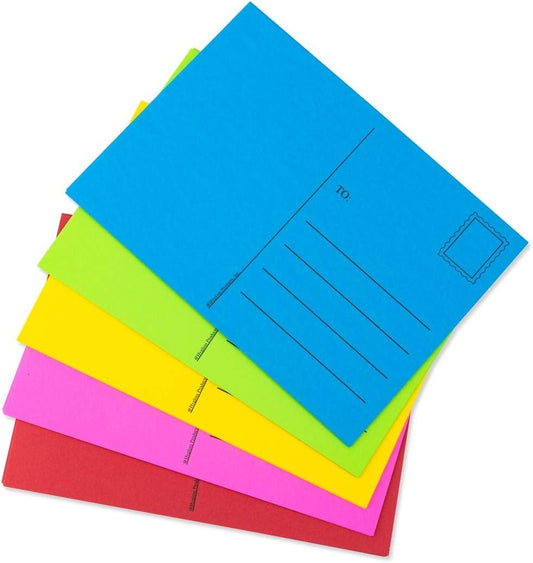 Hygloss Products Kid’s Blank Make and Mail Postcards