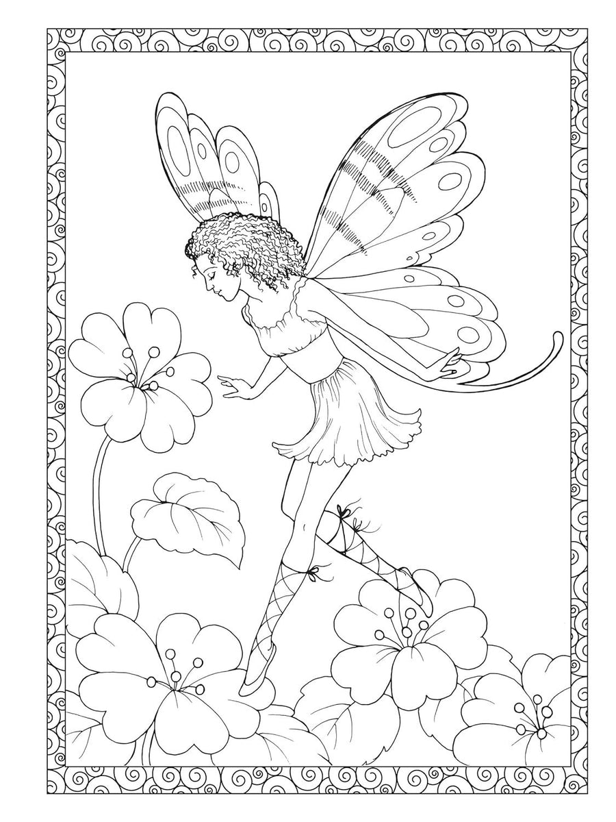 Adult Coloring Enchanted Fairies Coloring Book (Adult Coloring Books: Fantasy)