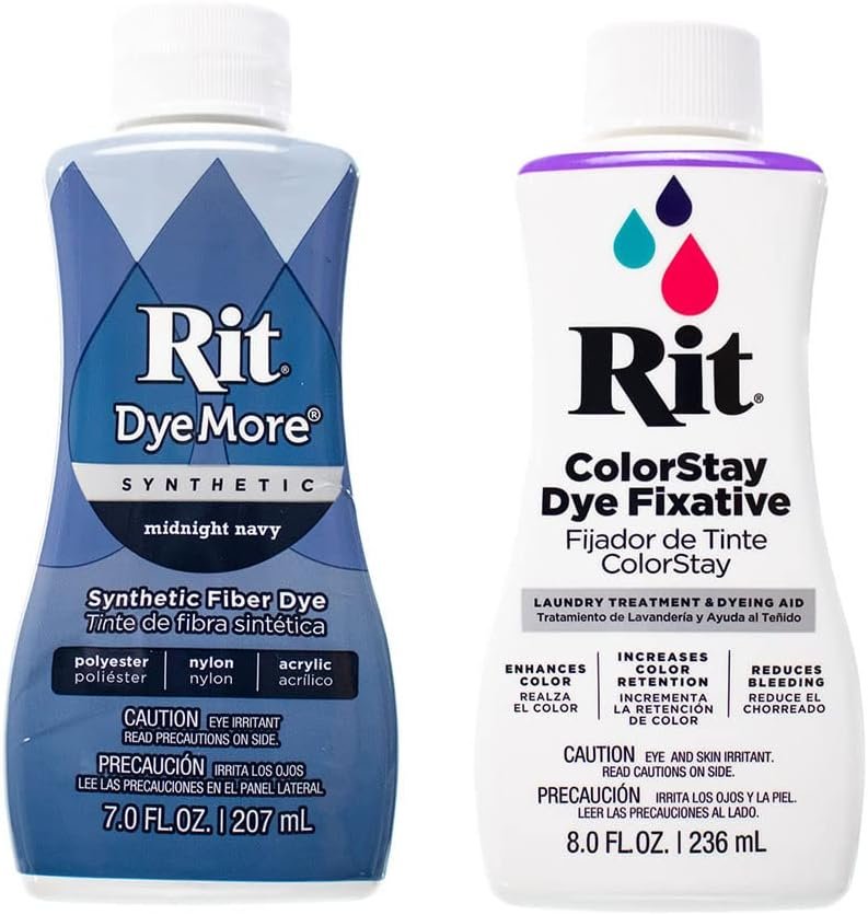 Synthetic RIT Dye Wide Selection of Colors + Color Fixative