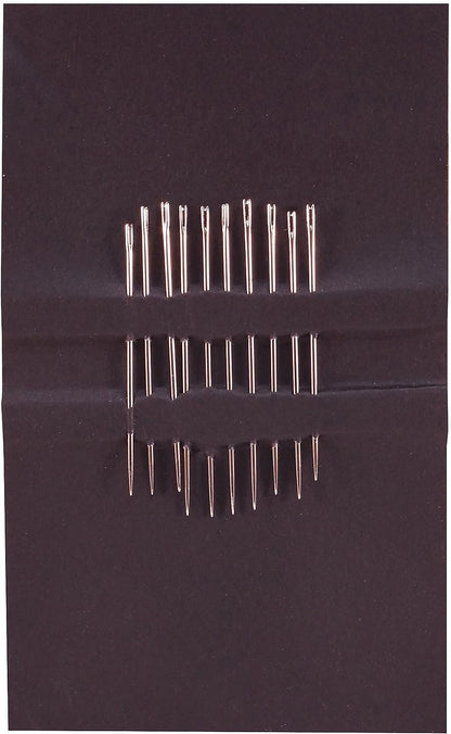 SINGER 00280 Self-Threading (Calyxeye) Hand Sewing Needles, Assorted Sizes, 10-Count