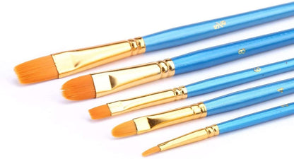 DecoArt American DuraClear Gloss Varnishes and Sealer, 2X 2-Ounce, 10 Piece Brush Set