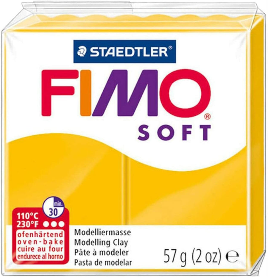 FIMO Soft & Effect Polymer Oven Modelling Clay - 57g - Set of 8 - The Squeezy Juicy Collection