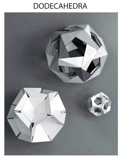 Dover Beginner's Book of Modular Origami Polyhedra: The Platonic Solids