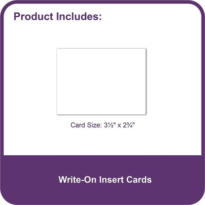 C-Line-70443 Self-Adhesive Labeling Pockets, Pack of 25, 3-1/2 x 2-3/4 in