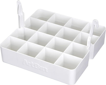 ArtBin 6814AG Super Satchel Double Deep Accessory Tray, White, 1 Tray