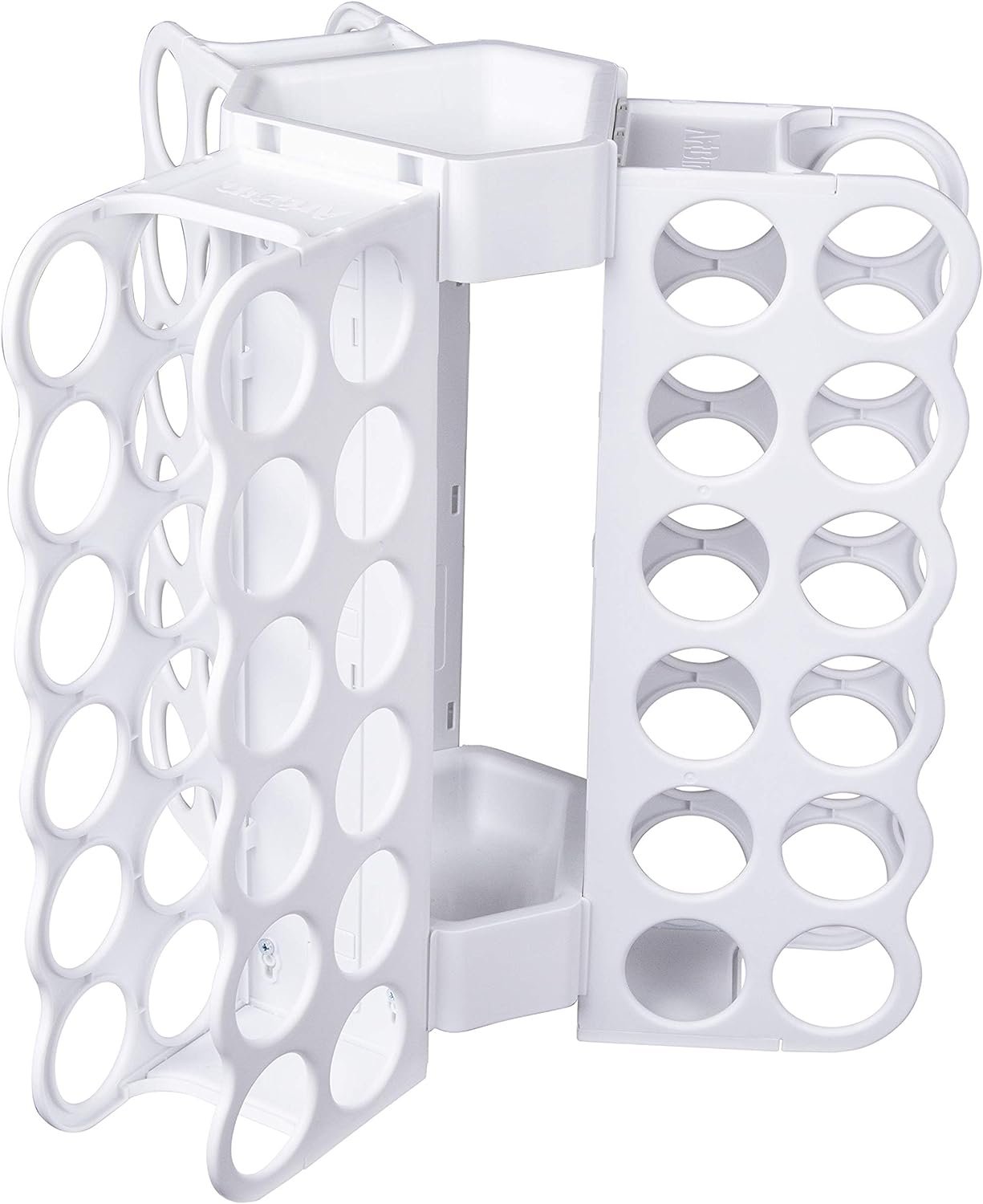 ArtBin 6866AG Mini Vinyl Storage Rack, Organizer up to 9 (5.5") Vinyl Rolls, White, 1 Rack