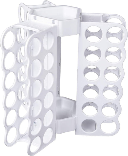 ArtBin 6866AG Mini Vinyl Storage Rack, Organizer up to 9 (5.5") Vinyl Rolls, White, 1 Rack
