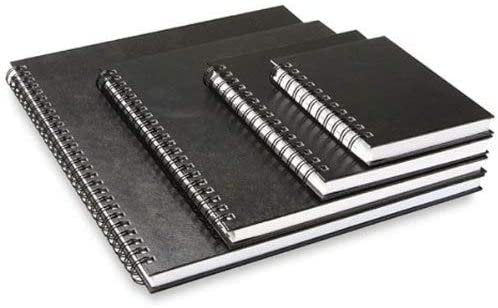 Pro Art 8 1/2-Inch by 11-Inch Spiral Bound Sketch Book, 80-Sheet