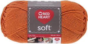 Red Heart Soft Yarn, Tangerine