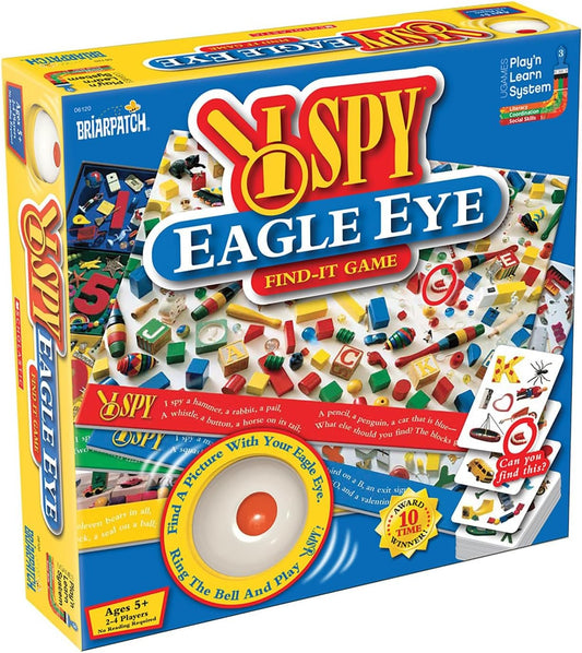 I SPY Eagle Eye Find-It Game