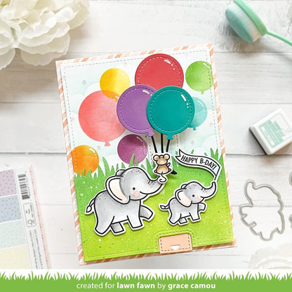 Lawn Fawn LF3111 Balloons Stencil Stencils