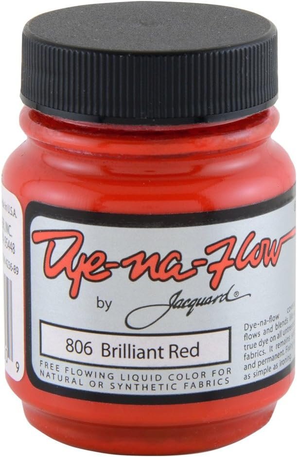 Jacquard Dye-Na-Flow 2.25 OZ Brilliant Red