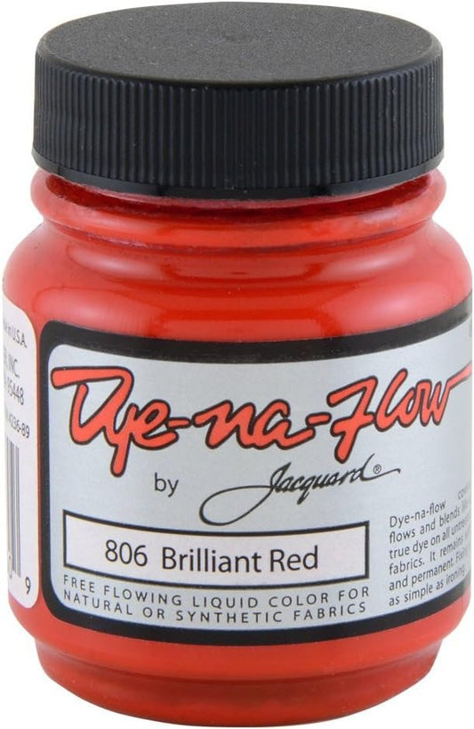 Jacquard Dye-Na-Flow 2.25 OZ Brilliant Red