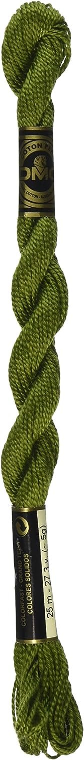 DMC 115 5-469 Pearl Cotton Thread, Avocado Green, Size 5