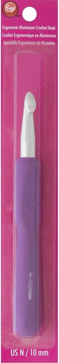 Boye Ergonomic Aluminum Crochet Hooks