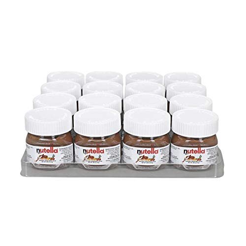 Nutella Hazelnut Spread with Cocoa Glass Jar.88 Ounce - 64 per case.