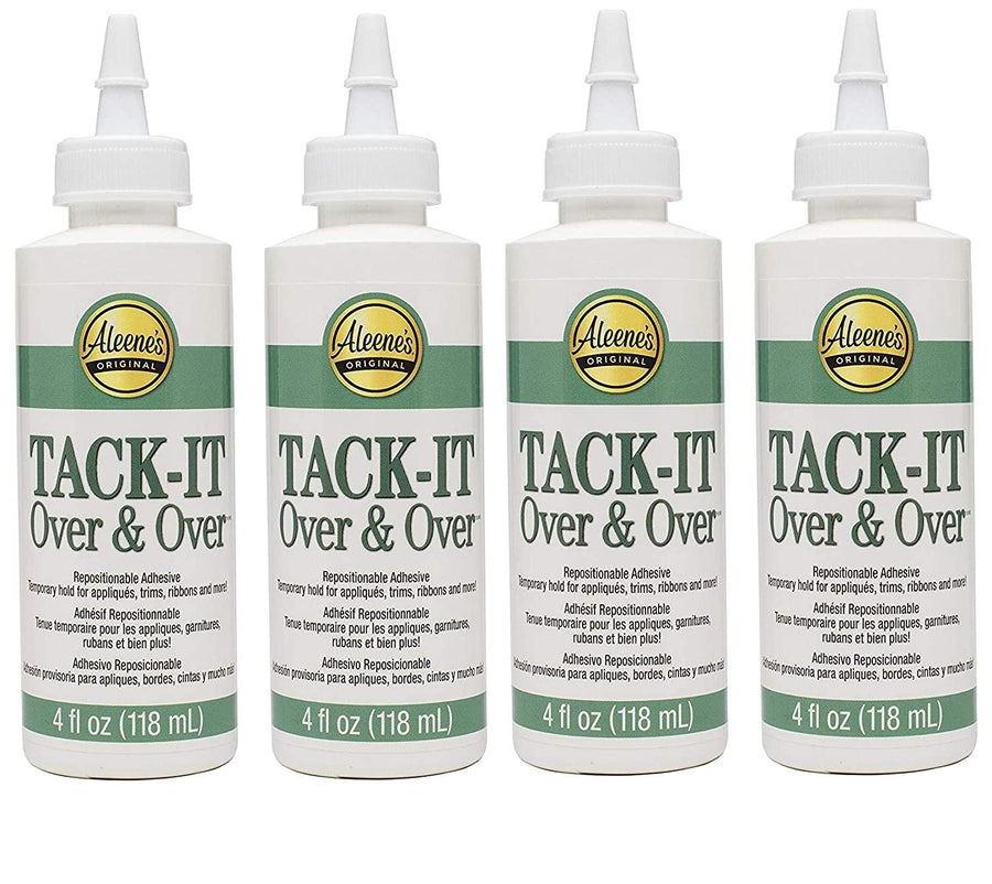 Roll Over Image to Zoom in Aleene's Tack-It Over & Over Liquid Glue 4oz (Fоur Расk)