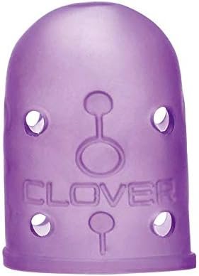 Clover I Sew for Fun Flexible Set Thimble, purple and blue 2