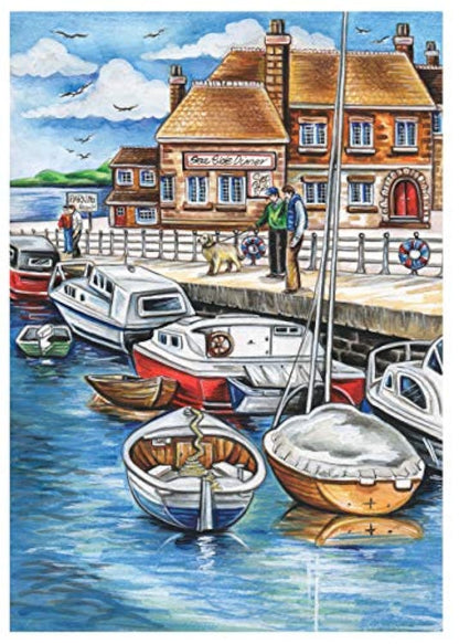 Creative Haven Summer Scenes Coloring Book (Adult Coloring Books: Seasons)