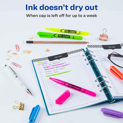 Avery HiLiter Pen Style Highlighters