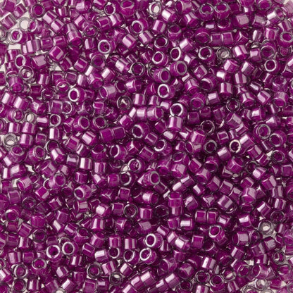 Miyuki Delica Seed Beads Bundle: Size 11/0, Berry Patch Palette Collection DB281, DB908, DB1341