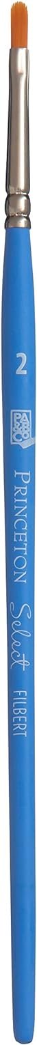 Princeton Select Artiste, Series 3750, Paint Brush for Acrylic, Watercolor and Oil, Filbert, 2