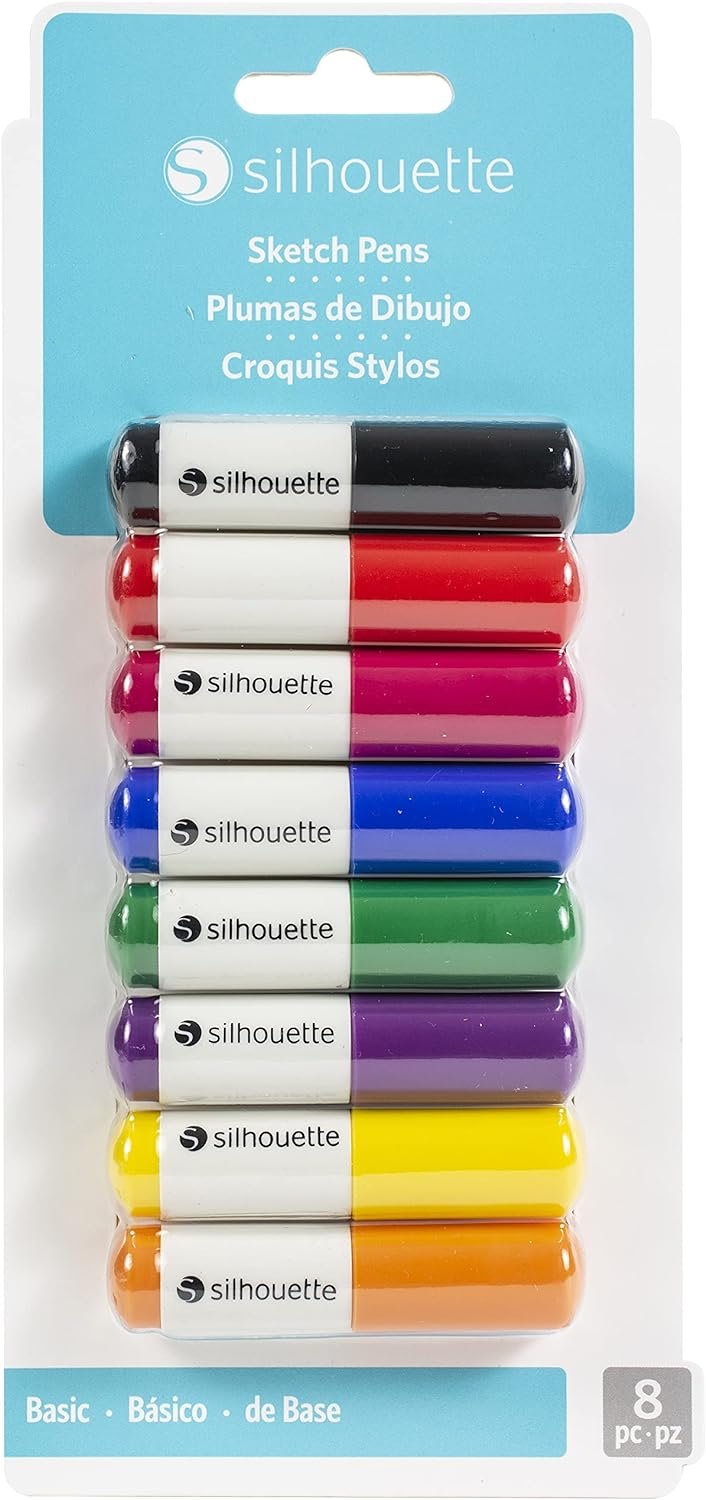 Silhouette Sketch Pens 8/pcs