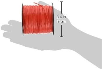 Pepperell S'getti String Plastic Craft Lace, 50-Yard Spool, Red