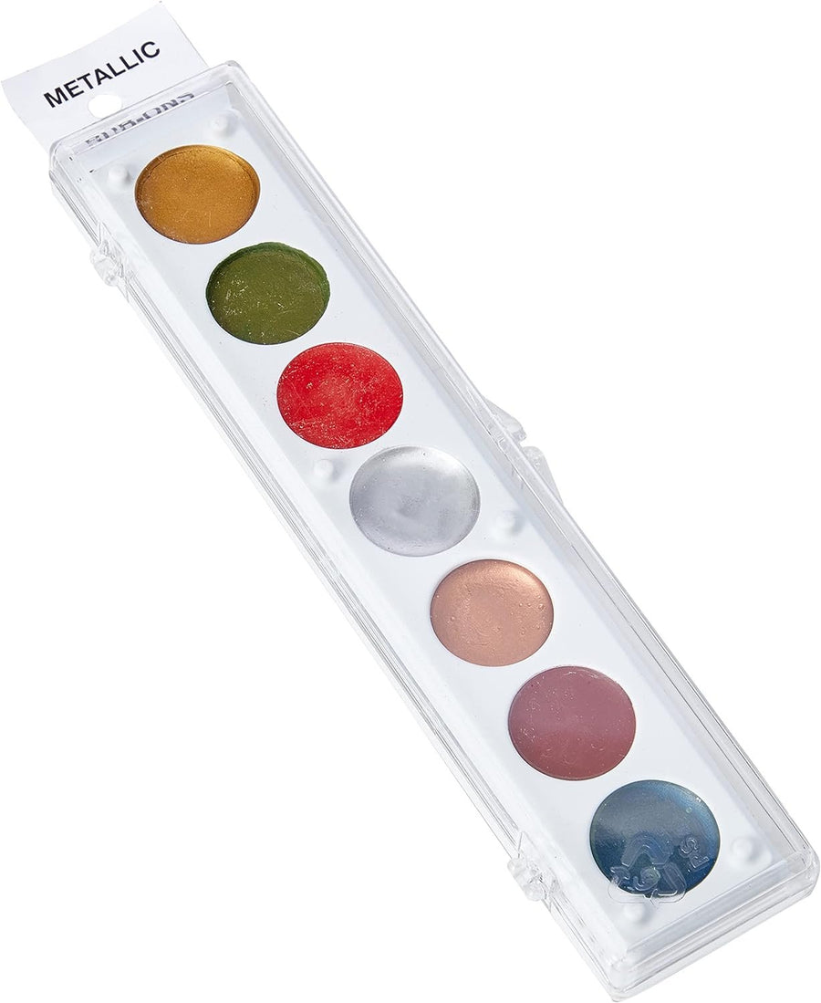 Craf-T Products 32942 Kit Number 1 Metallic Rub-On 7 Colors Paint Set