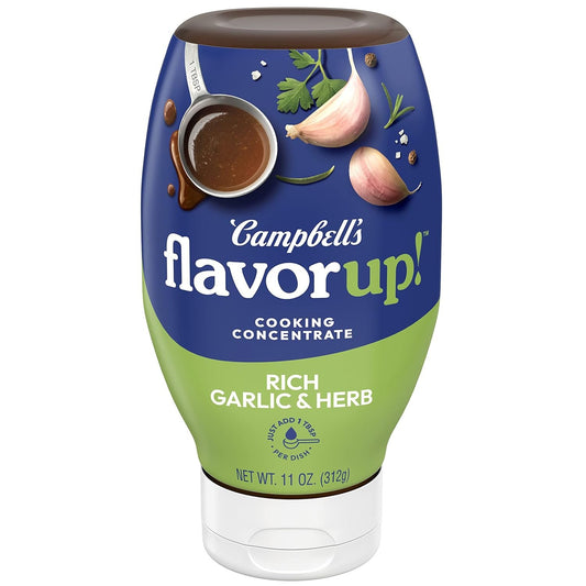 Campbell’s FlavorUp, Rich Garlic and Herb Cooking Concentrate, 11 Oz