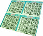 Dab 'N Stic Bingo Game Sheets 125/Pkg: