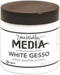 Ranger Dina Wakley Media Gesso 4oz Jar, White