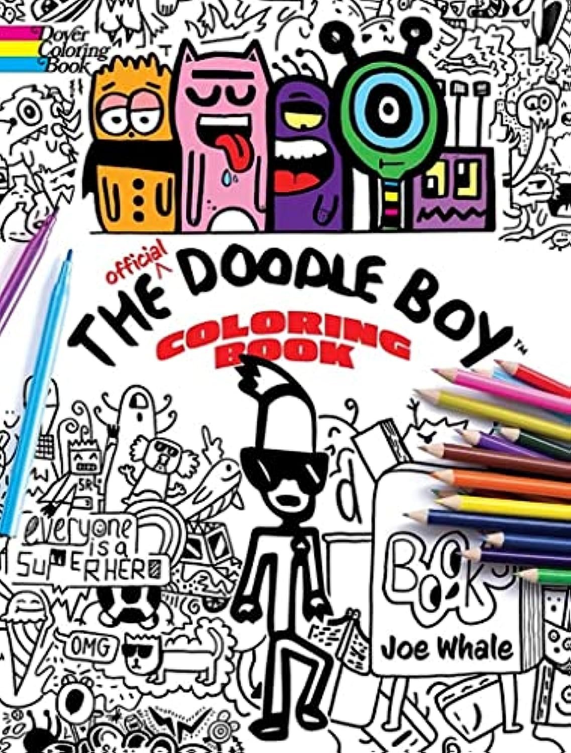 The Official Doodle Boy™ Coloring Book (Dover Design Coloring Books)