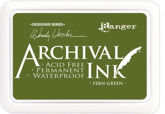 Ranger Wendy Vecchi Designer Series Archival Ink Pad, Fern Green