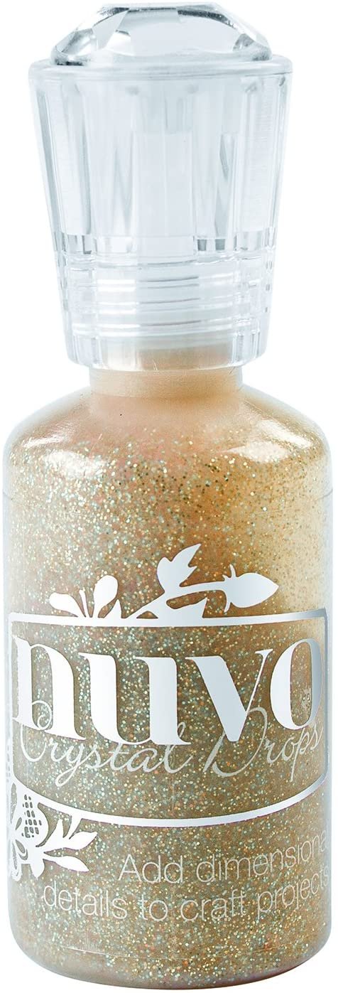 TONIC STUDIOS 762N Nuvo Glitter Drops-Honey Gold