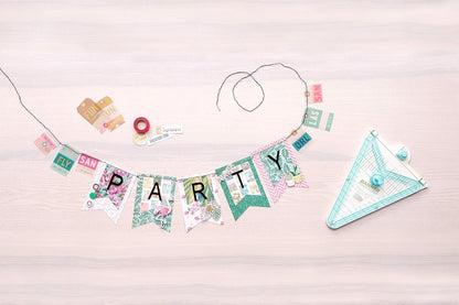 We R Memory Keepers Banner Punch Board, Craft Supplies Paper Punches for Crafting Paper Punches Paper Punches for Cardmaking Paper Puncher Shapes Banner Hole Punch Banner Card Punch