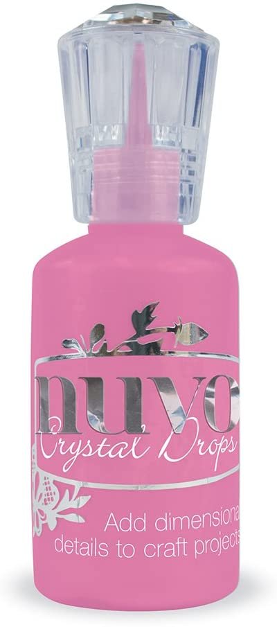 Tonic Studios Nuvo Crystal Drops 1.1Oz-Gloss-Carnation Pink, Gloss/Carnation Pink