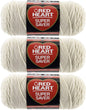 Red Heart Bulk Buy Super Saver Yarn (3-Pack) Aran E300-313