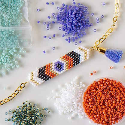 Miyuki Delica Seed Beads Bundle: Size 11/0, Berry Patch Palette Collection DB281, DB908, DB1341