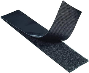 VELCRO Brand Heavy Duty Tape with Adhesive - Cut Strips to Length - Holds 10 lbs, Black - Industrial Strength Roll, Wide 10Ft x 2In - Strong Hold for Indoor or Outdoor Use