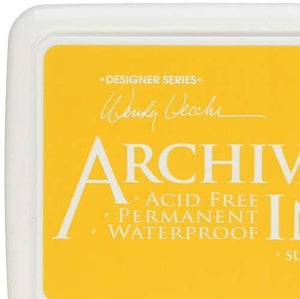 Ranger AID49005 Wendy Vecchi Designer Series Archival Ink Pad, Sunflower