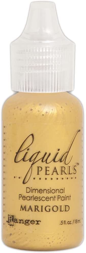 Ranger - Liquid Pearls Pearlescent Paint 2018 Bundle of 6 Colors - Bronze, Marigold, Merlot, Sage, Slate and Taffy