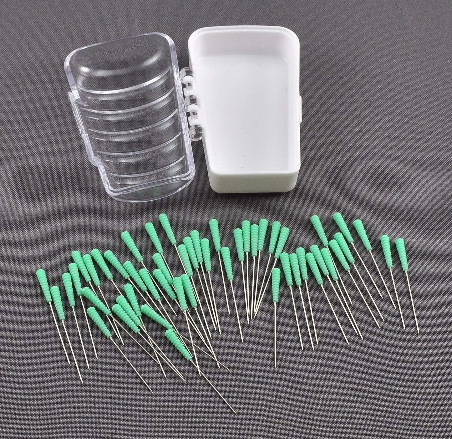 Taylor Seville Originals Comfort Grip Patchwork Fine Magic Pins-Sewing and Quilting Supplies and Notions-Sewing Notions-50 Count