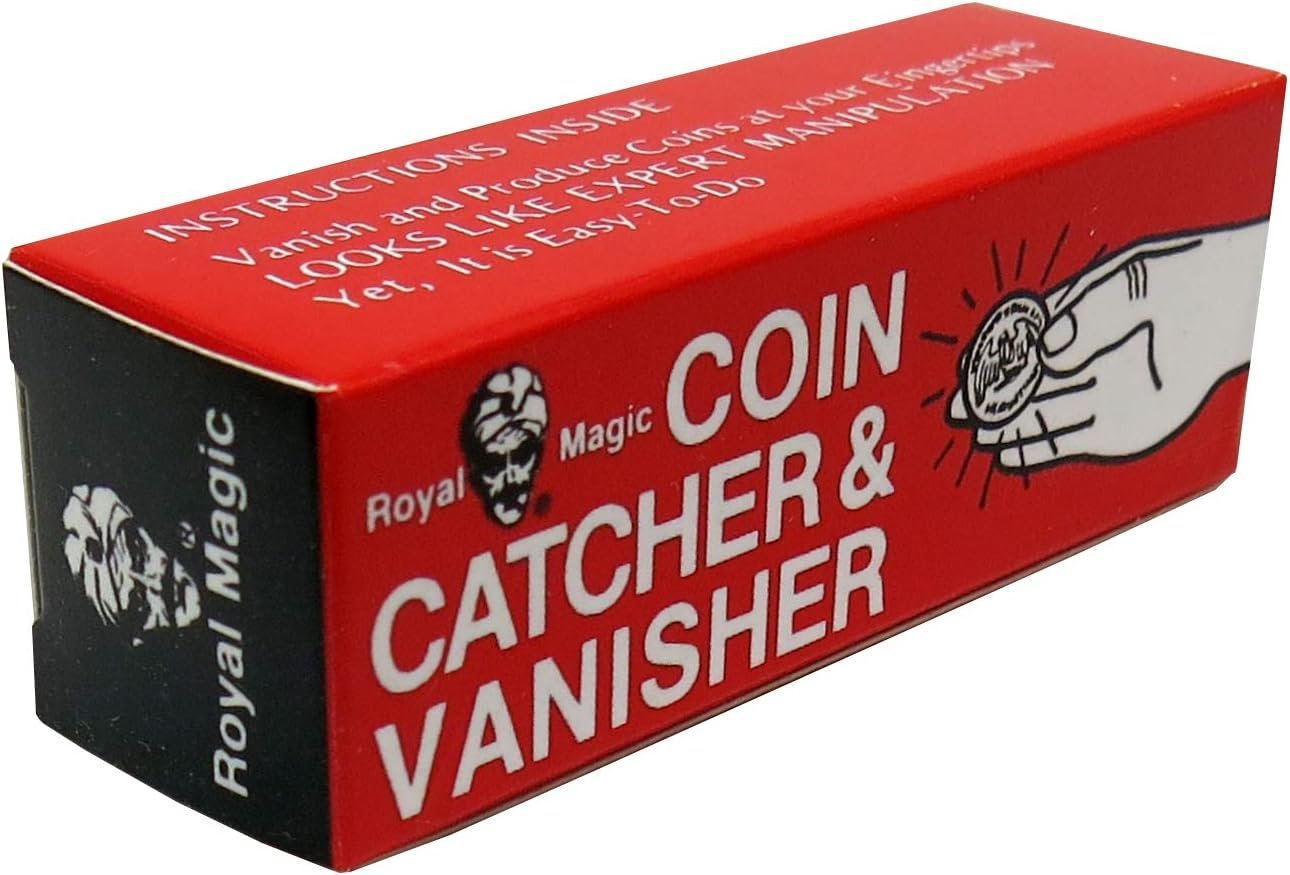 Royal Magic Coin Catcher & Vanisher Magic Trick