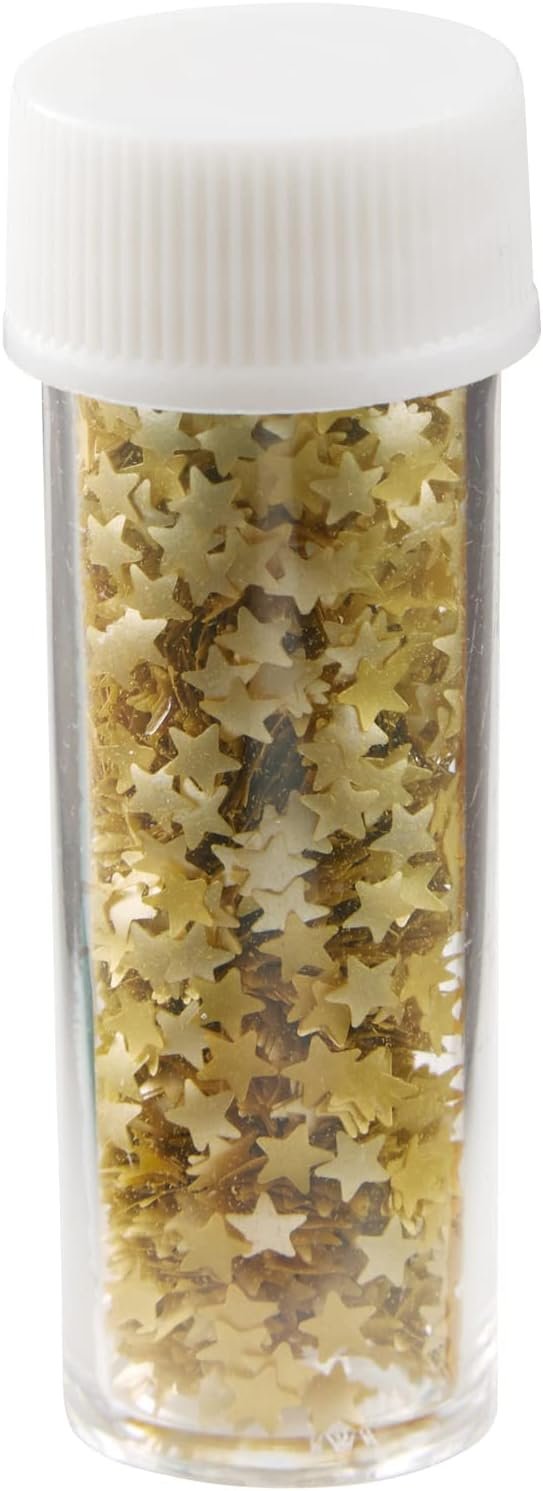 Wilton Edible Glitter, Gold Stars, 0.04 Ounce