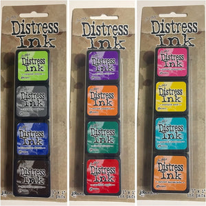 Ranger Tim Holtz Distress Mini Ink Pad Kits - #1-15, Super Bundle of all 60 Colors