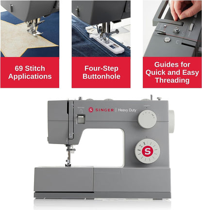 SINGER 4411 Heavy Duty Extra-High Sewing Speed Sewing Machine