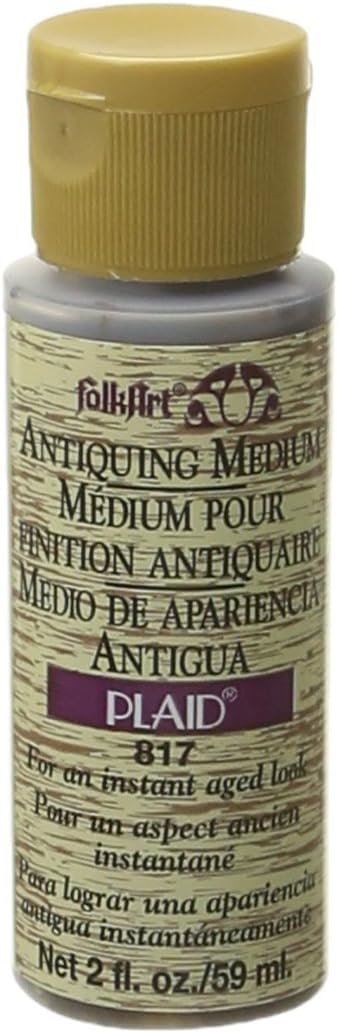 FolkArt 2-Ounce Antiquing Medium Down Home Brown